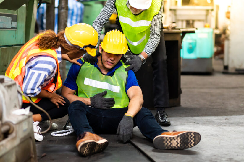 Photo of an Injured Worker